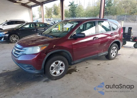 2013 Honda Cr-V Lx z USA, uszkodzony, nr VIN 5J6RM4H35DL032006